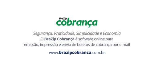 Software BraZip Cobrança | Software de emissão, impressão e envio de boletos bancários