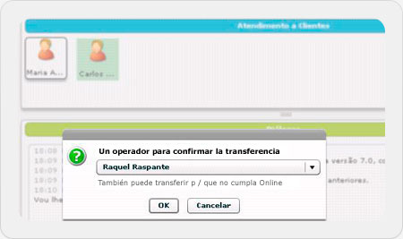 Transferindo cliente para outro operador mySuite