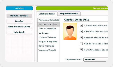 Gerenciado operadores mySuite