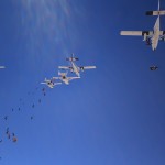 Dim bate Recorde Sul-Americano Sequencial de Formação em queda livre, em salto com 74 paraquedistas