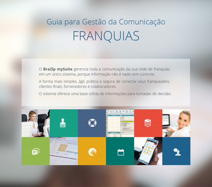 Guia de Gestão da Comunicação para Franquias - software BraZip mySuite